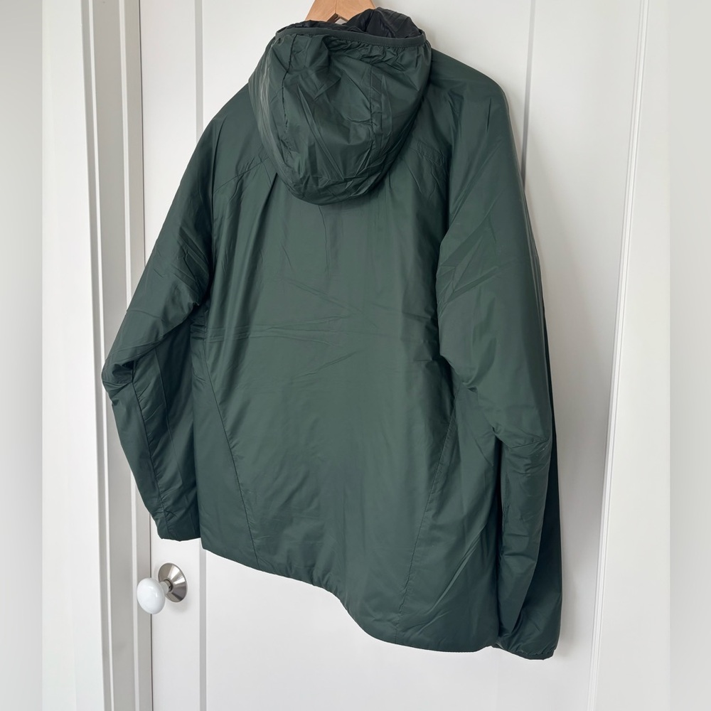 Eddie Bauer First Ascent Men's EverTherm Hooded Down Jacket - Avocado - Size S - Picture 2 of 7